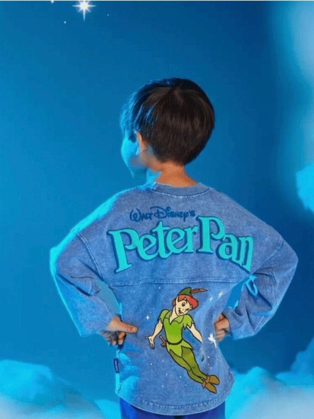 Peter Pan Spirit Jersey Kids Size 5/6  Disney Store Tinker Bell Neverland